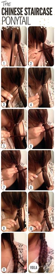 بالصور 13 طريقة لعمل تسريحات شعر يومية أنيقة 2015