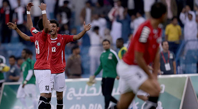 ترتيب المنتخب اليمني في تصنيف الفيفا لشهر نوفمبر 2014