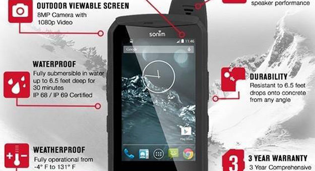 مواصفات وسعر هاتف Sonim XP7 الجديد 2015