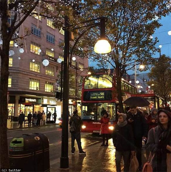 صور بارينيتي شوبرا وهي تقضي اجازتها في لندن 2015