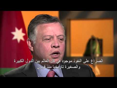 بالفيديو مقابلة الملك عبد الله الثاني مع تشارلي روز على قناة cnn اليوم السبت 6-12-2014