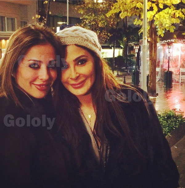 صور الإعلامية المصرية وفاء الكيلاني مع إليسا في اسطنبول