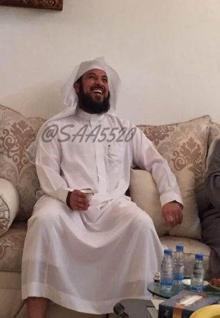 صور الشيخ محمد العريفي بعد خروجه من السجن اليوم 7-12-2014