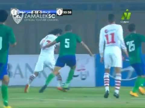 يوتيوب اهداف مباراة الزمالك ومصر المقاصة اليوم 9-12-2014