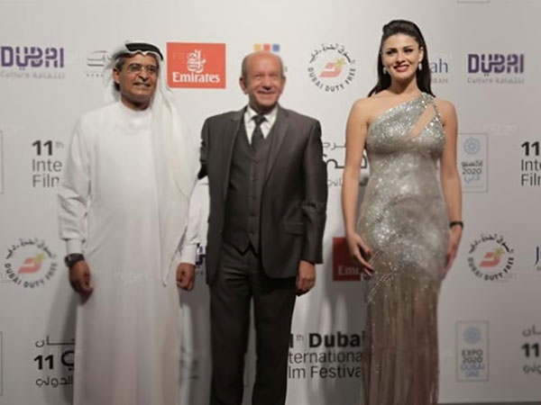 صور نسرين إمام في حفل افتتاح مهرجان دبي السينمائي 2014