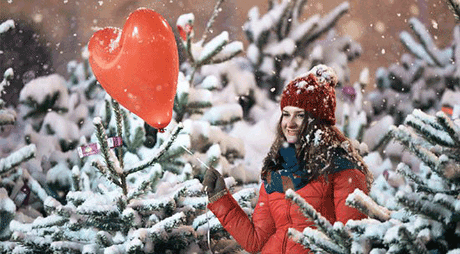 صور ثلوج موسكو في موسم اعياد الميلاد الكريسماس 2014