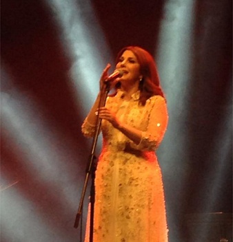 صور حفلة ماجدة الرومي في مسرح الأرينا بالأردن 2014