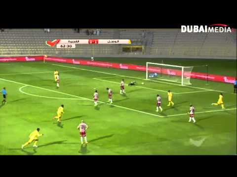 يوتيوب اهداف مباراة الوصل والفجيرة اليوم 14-12-2014
