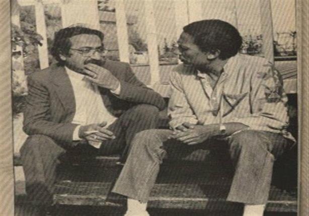 الزعيم عادل إمام مع دريد لحام في صورة نادرة جدا