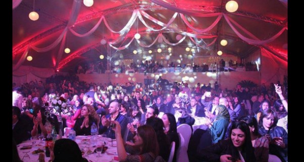 صور حفلة محمد عساف في فندق Grand Park بمدينة رام الله 2015