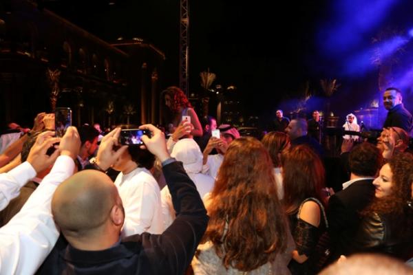 صور حفلة ميريام فارس لصالح شركة بورش في ابوظبي ديسمبر 2014