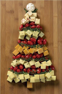 بالصور تشكيلة متنوعة من الأطباق على هيئة شجرة كريسماس 2015