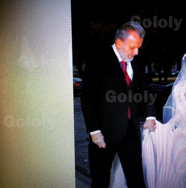 صور فستان لاميتا فرتجية في حفل زفافها 2015 , صور عرس لاميتا فرتجية 2015