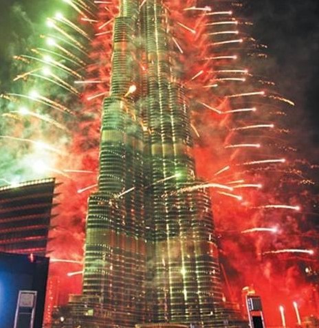 يوتيوب بث مباشر احتفالات دبي برأس السنة الميلادية 2015 hd