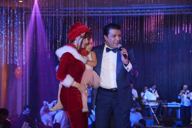 صور حفلة وائل جسار في ليلة رأس السنة 2015