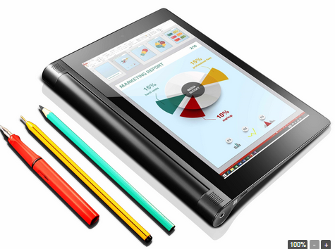 صور ومواصفات تابلت Lenovo Yoga Tablet 2
