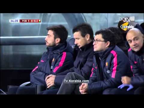 يوتيوب أهداف مباراة برشلونة والتش اليوم الخميس 8-1-2015