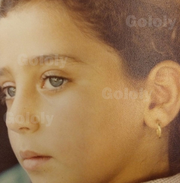 صور رابعة الزيات وهي طفلة صغيرة 2015