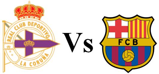 بث مباشر مباراة برشلونة وديبورتيفو لاكورونيا اليوم الاحد 18-1-2015