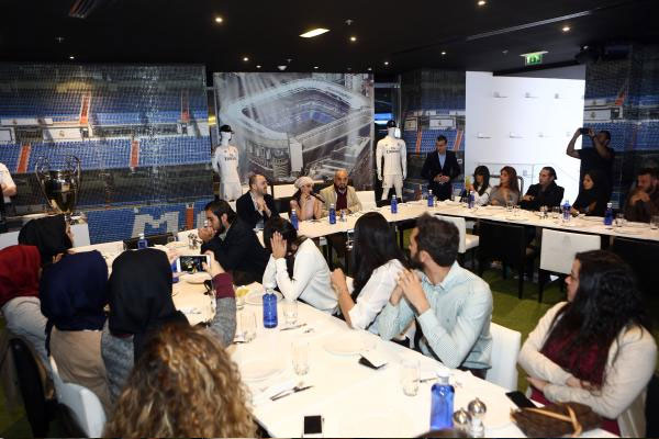 صور ديانا حداد وهي تحتفل بألبومها الجديد يا بشر مع رابطة ريال مدريد 2015