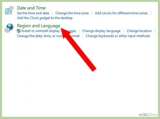 بالصور خطوات تغيير لغة الكمبيوتر على نظام ويندوز 2015