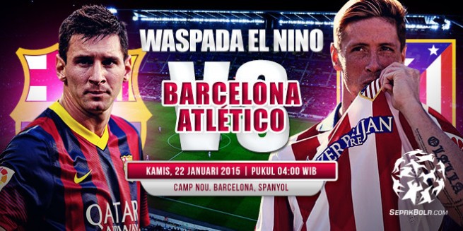 تشكيلة مباراة برشلونة واتلتيكو مدريد اليوم الاربعاء 21-1-2014