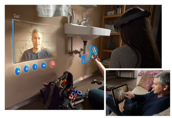 بالفيديو والصور مواصفات نظارة مايكروسوفت HoloLens الجديدة 2015