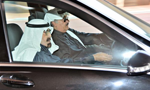 بالصور اخر ظهور للملك السعودي الراحل عبد الله بن عبد العزيز 2015
