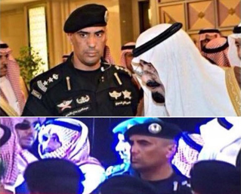 صور عبدالعزيز الفغم الحارس الشخصي للملك عبدالله 2015/1436