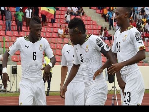 يوتيوب نتيجة ملخص اهداف مباراة غانا وغينيا اليوم 1-2-2015