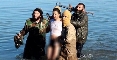 رسميا داعش تعلن اعدام الطيار الاردني معاذ الكساسبة حرقاً 2015