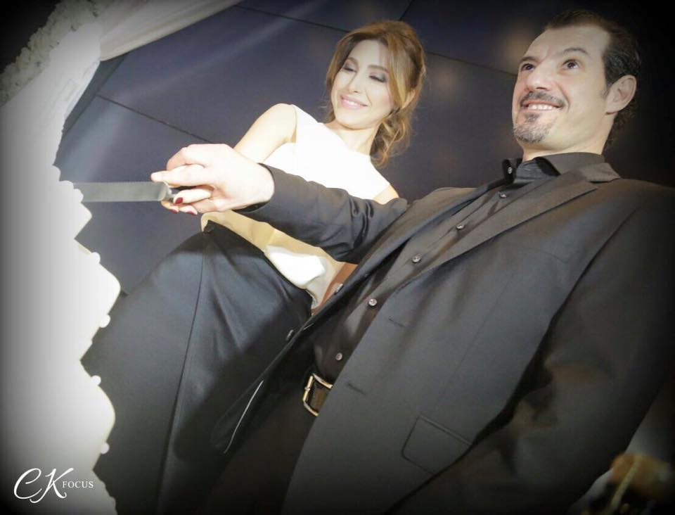 صور يارا وعادل كرم في حفل اطلاق كليب ما بعرف 2015