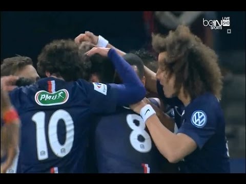 يوتيوب نتيجة ملخص اهداف مباراة باريس سان جيرمان ونانت اليوم 11-2-2015