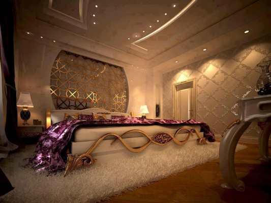 صور غرف نوم العرسان بأشكال وتصاميم عصرية 2015