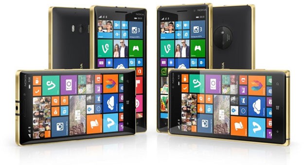 صور مواصفات سعر هاتف Lumia 830 و Lumia 930 النسخة الذهبية