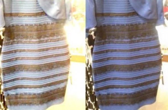 تفاصيل وحقيقة الفستان الذي حير لونه العالم 2015