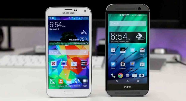 بالصور .. مقارنة بين هاتف Galaxy S6 وHTC One M9