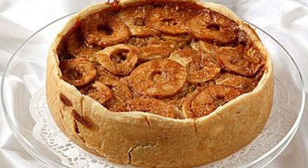 مقادير وطريقة عمل فطيرة التفاح apple pie 2015