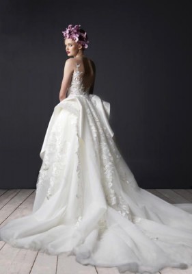 صور فساتين زفاف تصميم رامى العلى 2015 , أجمل فساتين زفاف 2016