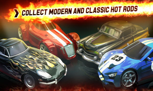 مزايا لعبة Hot Rod Racers الجديدة 2015
