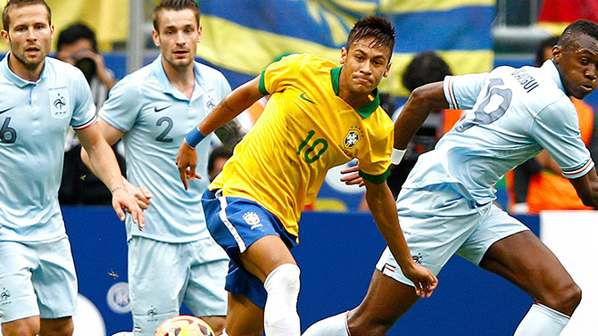 حقائق ومعلومات قبل انطلاق مباراة البرازيل وفرنسا اليوم الخميس 26-3-2015