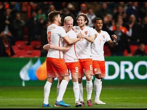 اهداف وملخص مباراة هولندا واسبانيا اليوم الثلاثاء 31-3-2015 فيديو يوتيوب