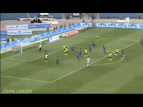 اهداف وملخص مباراة النصر والتعاون اليوم السبت 11-4-2015 فيديو يوتيوب