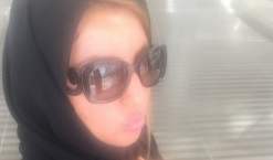 لأول مرة صورة شذى حسون بالحجاب 2015