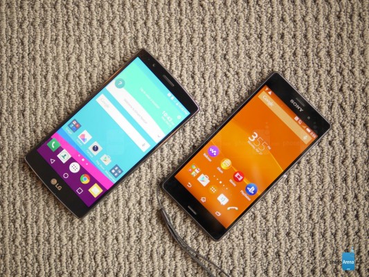 بالصور مقارنة بين هاتف LG G4 و Xperia Z3