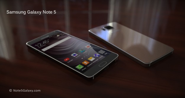 صور ومواصفات وسعر هاتف Galaxy Note 5 الجديد 2015