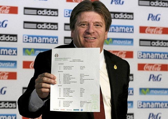 رسميا تشكيلة منتخب المكسيك في كوبا أمريكا 2015 , بالاسم قائمة المنتخب المكسيكي في كوبا أمريكا 2015
