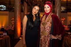 صور لاميتا فرنجية بالحجاب في مهرجان الموضة الإسلامية كان 2015