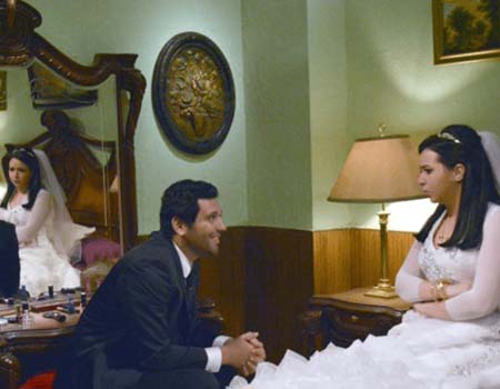 صورحفل زفاف إيمي سمير غانم وحسن الرداد في مسلسل حق ميت 2015