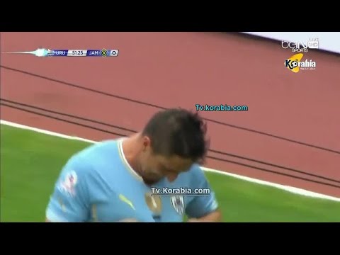 اهداف وملخص مباراة أوروجواي وجامايكا 1-0 اليوم السبت 13-6-2015 فيديو يوتيوب